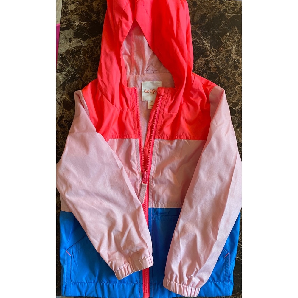 Toddler Girl Rain Jacket